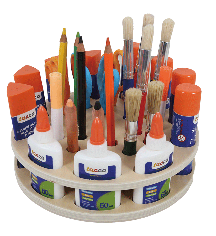 Drehbarer Materialständer 