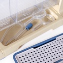 Durchsichtiges Pflanzgefäß