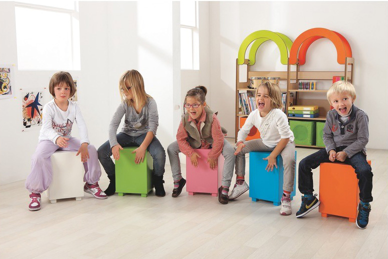 KINDER-CAJON 30 cm - orange