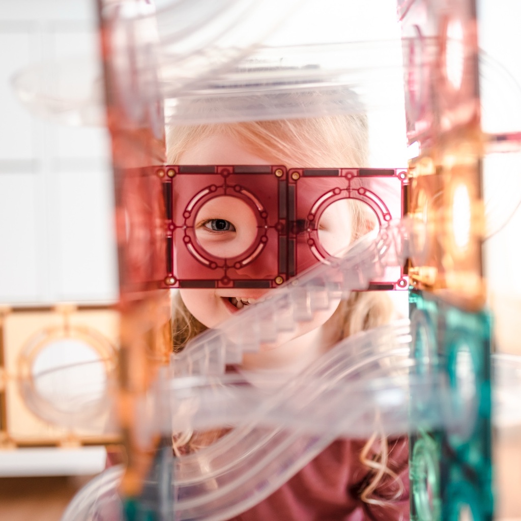 Connetix - Kugelbahn Pastell