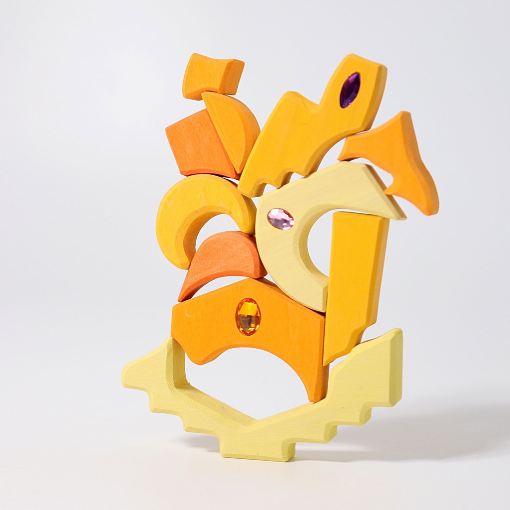 Glitzermandala - Morgenland