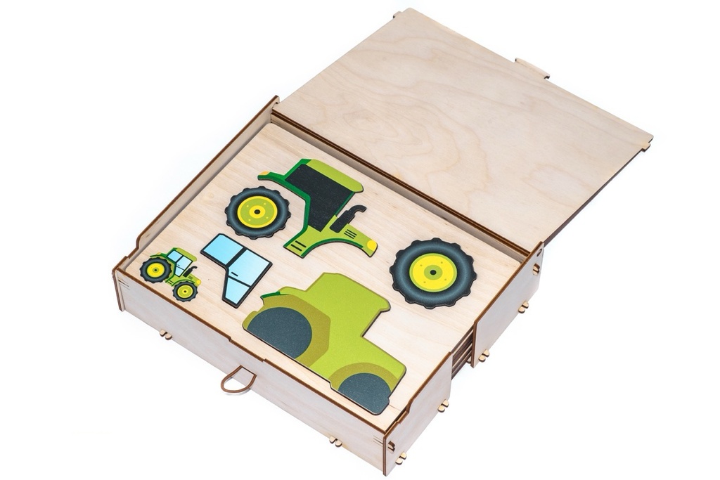 Magnetpuzzle Transport 