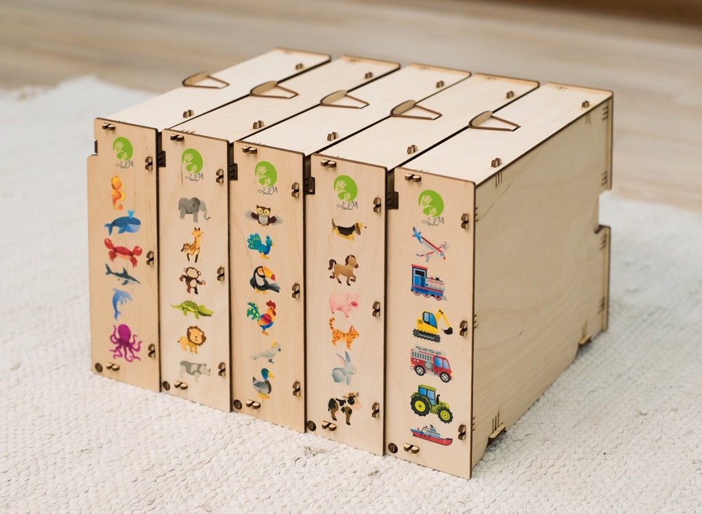 Magnetpuzzle Transport 