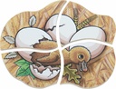 Lagen-Puzzle "Ente"
