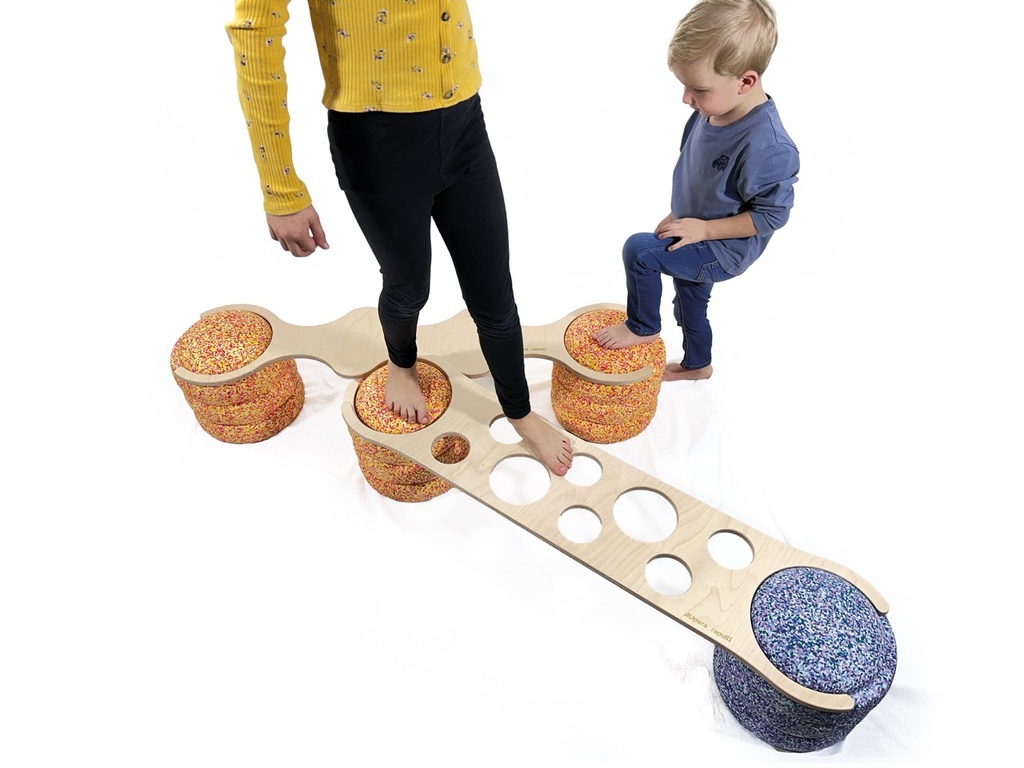 Einsteiger SET Stapelsteine & Balancebrücken