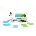 Rollwagen inkl. 28 Sitzkissen