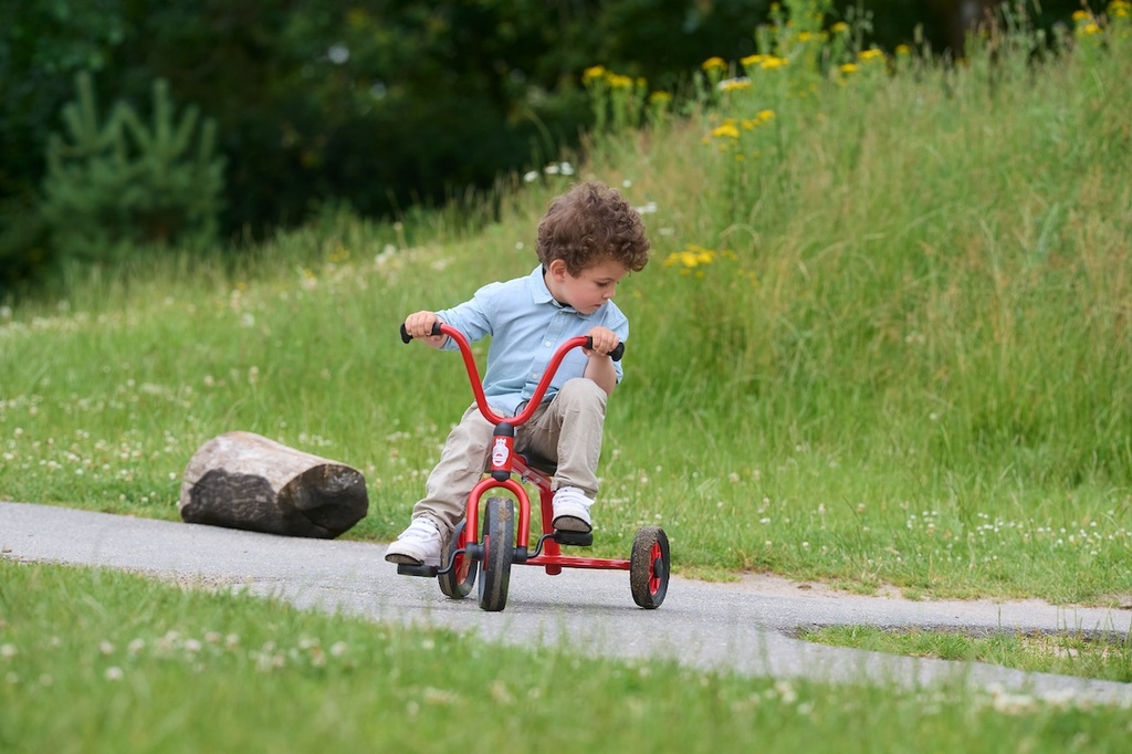 Mini Krippendreirad mit Steg
