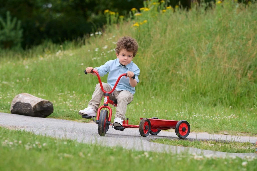 Mini Krippendreirad mit Steg