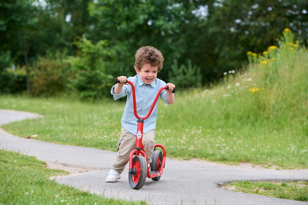 Mini Roller mit einem Hinterrad