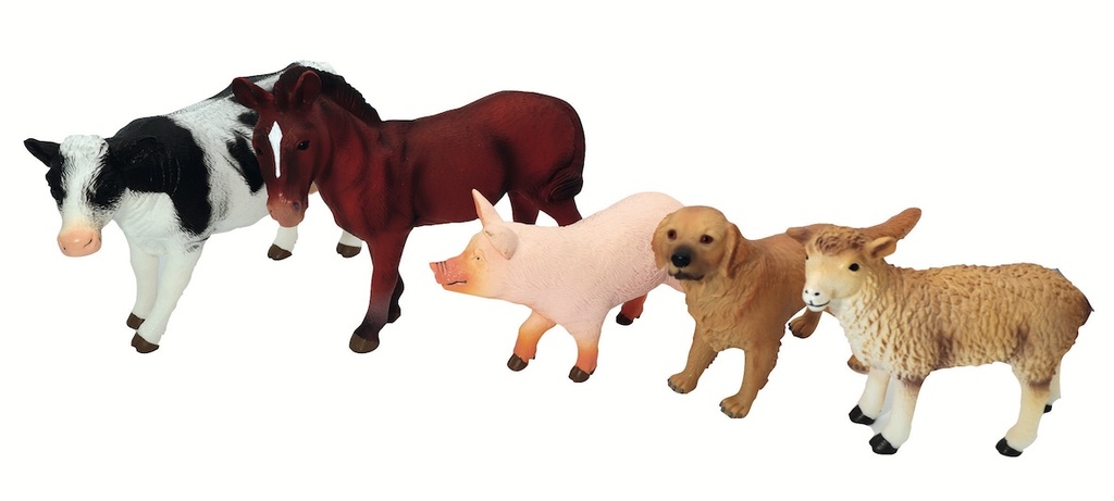 Bauernhof-Tiere, 5 teilig