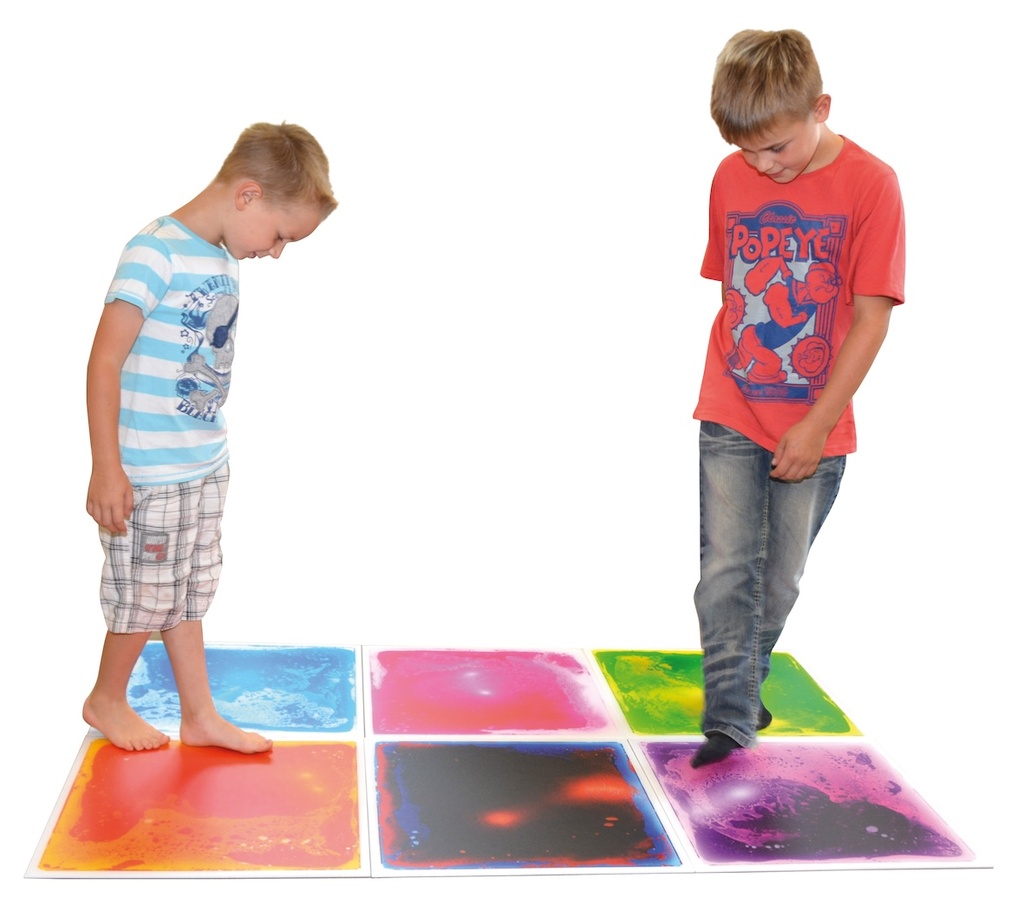 Sensory Fliesen quadratisch - 6 Stück (50 x 50 cm) 1,5m2