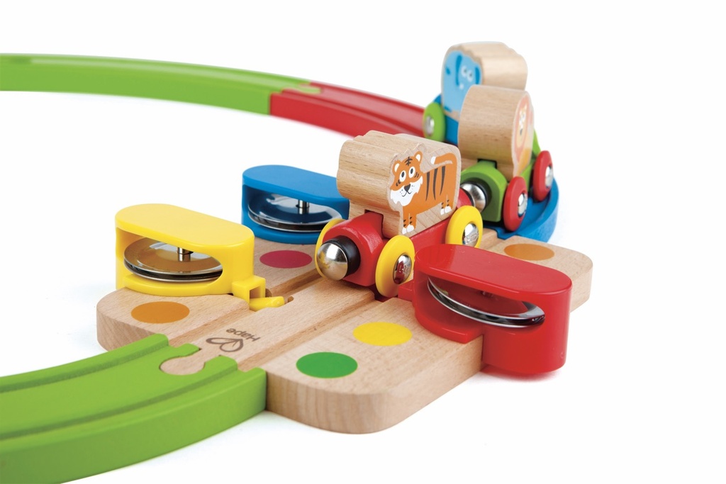 Regenbogen-Puzzle Eisenbahnset