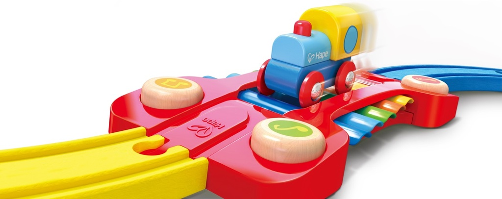 Regenbogen-Puzzle Eisenbahnset