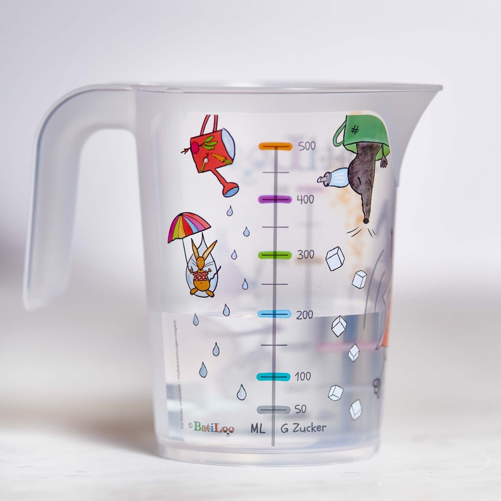 Batiloo-Messbecher: Kinderleicht nach Farben kochen & backen