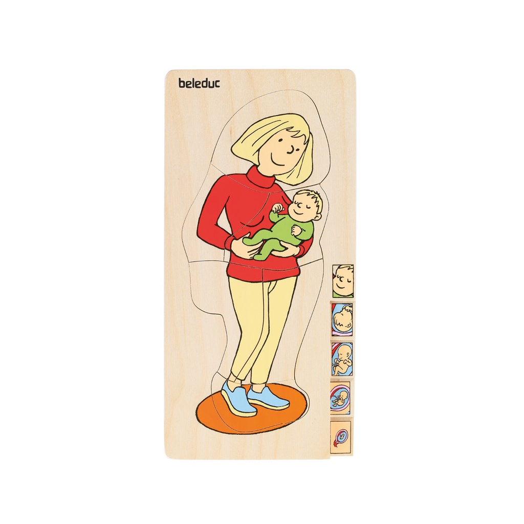 Lagenpuzzle "Mutter"