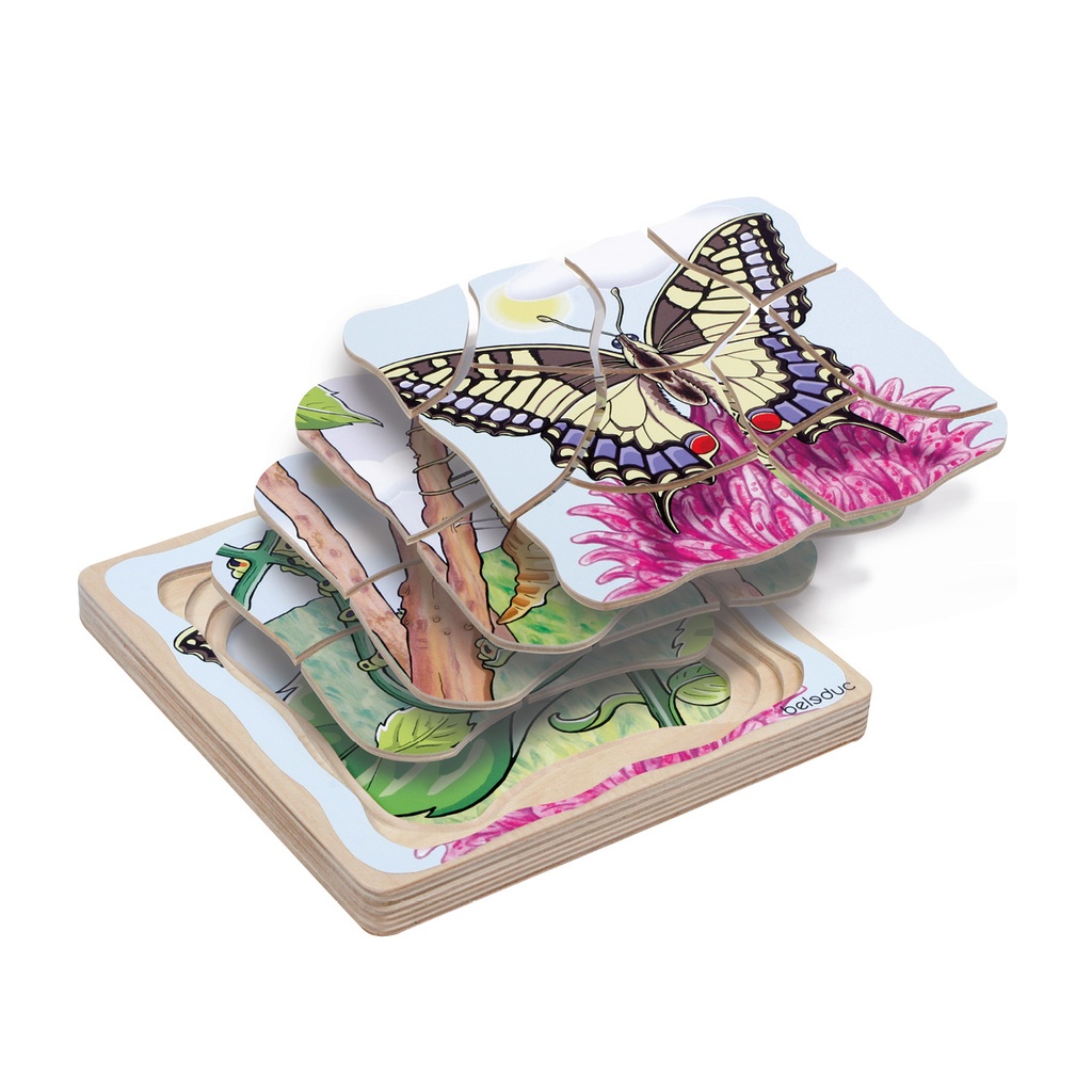 Lagen-Puzzle "Schmetterling"