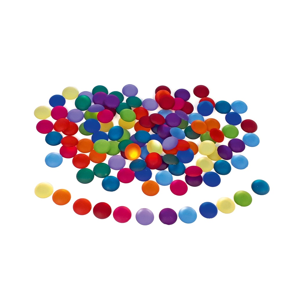 Glitzersteine Seidenmatt - 120er Set