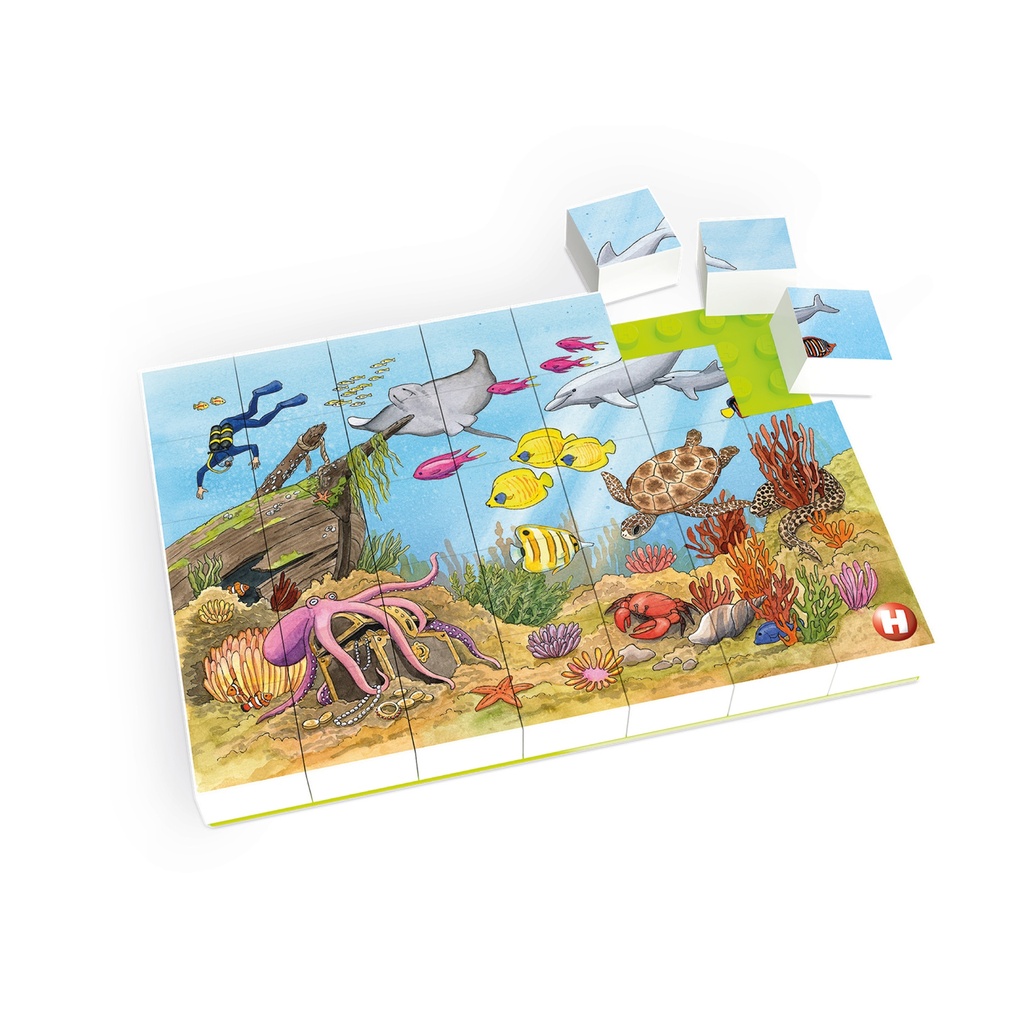 Klemmi Puzzle "Bunte Unterwasserwelt"