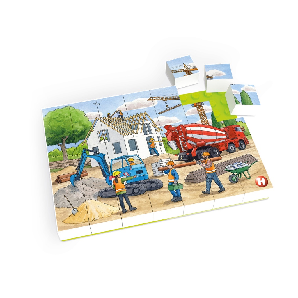 Klemmi Puzzle "Auf der Baustelle"