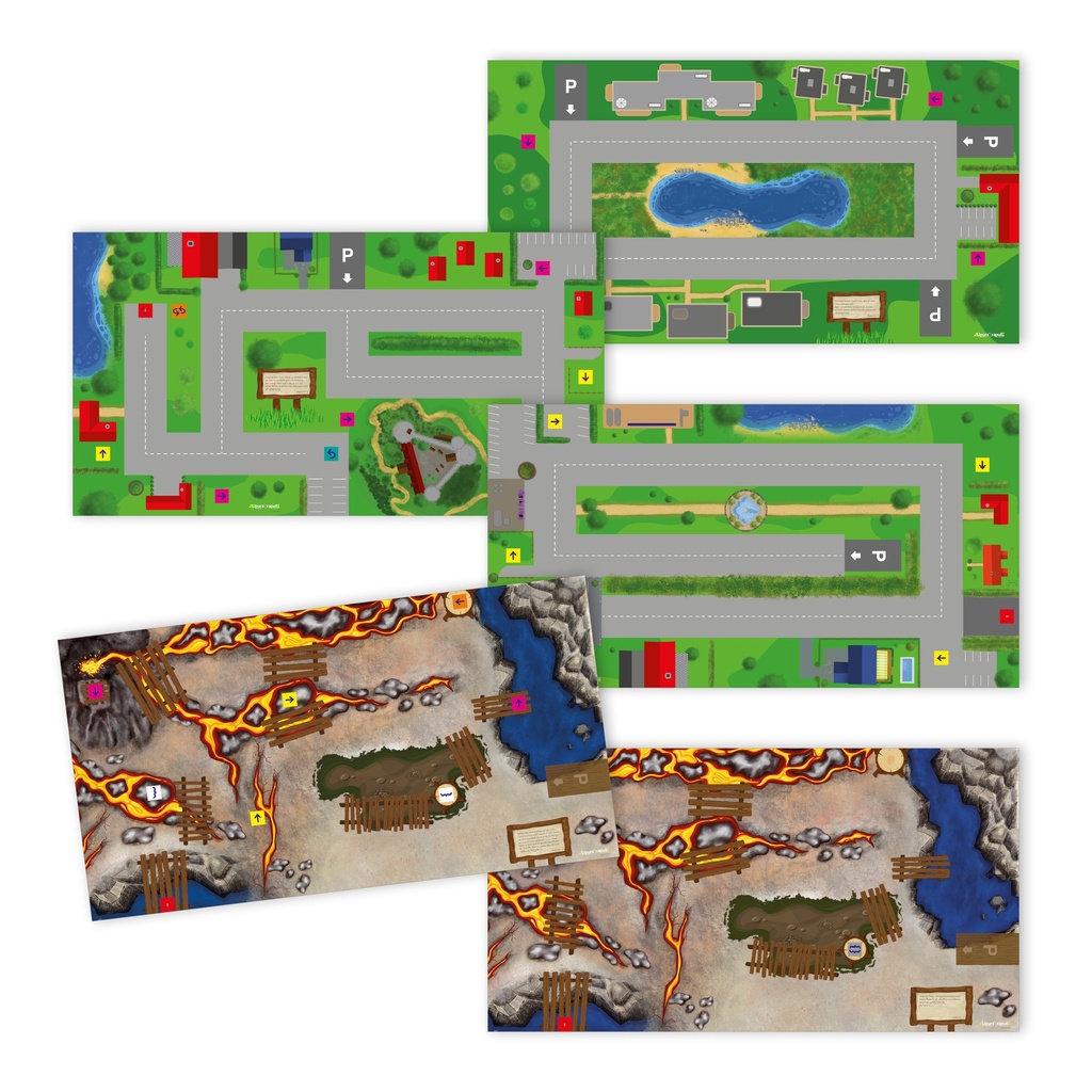 Cody Block "Get ready" Matten 5er Set
