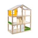 Puppenhaus Premium mit 6 Räumen 