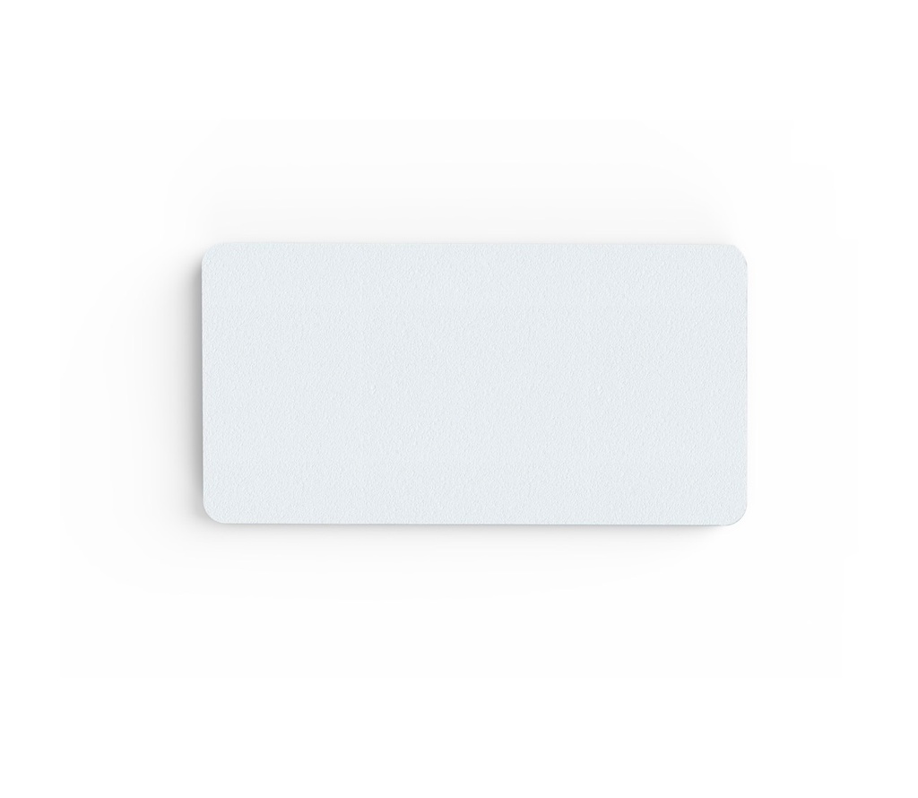 Selbstklebendes Akustikpaneel Rechteck WEISS - 8 Stück (120x61,75x4,5cm)