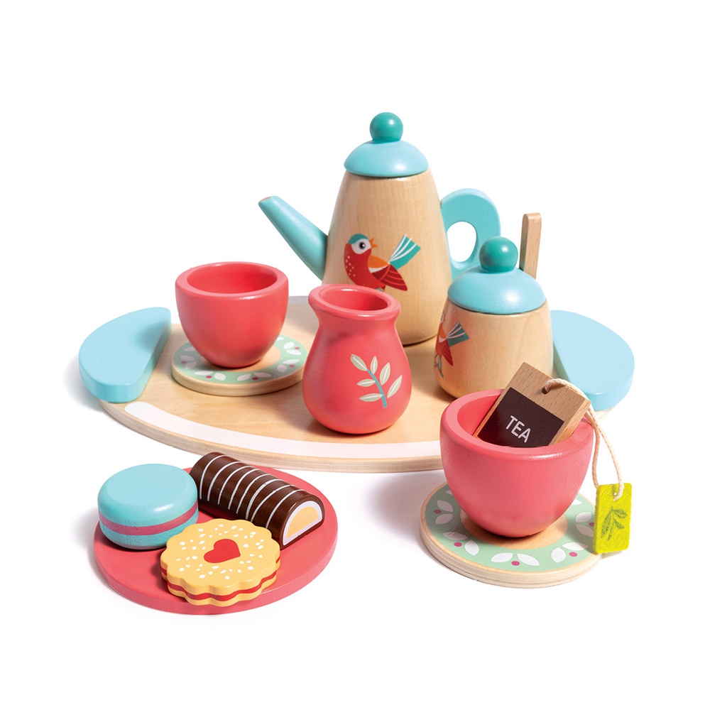 Kinder Teeservice aus Holz