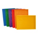 Lege-Tabletts bunt 6er Set