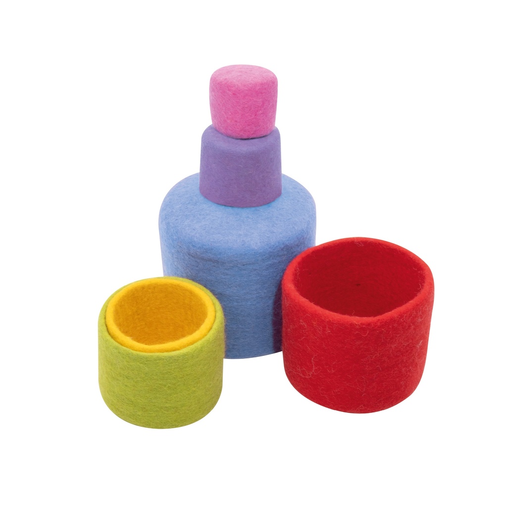 Filz-Stapelschalen - 6er Set