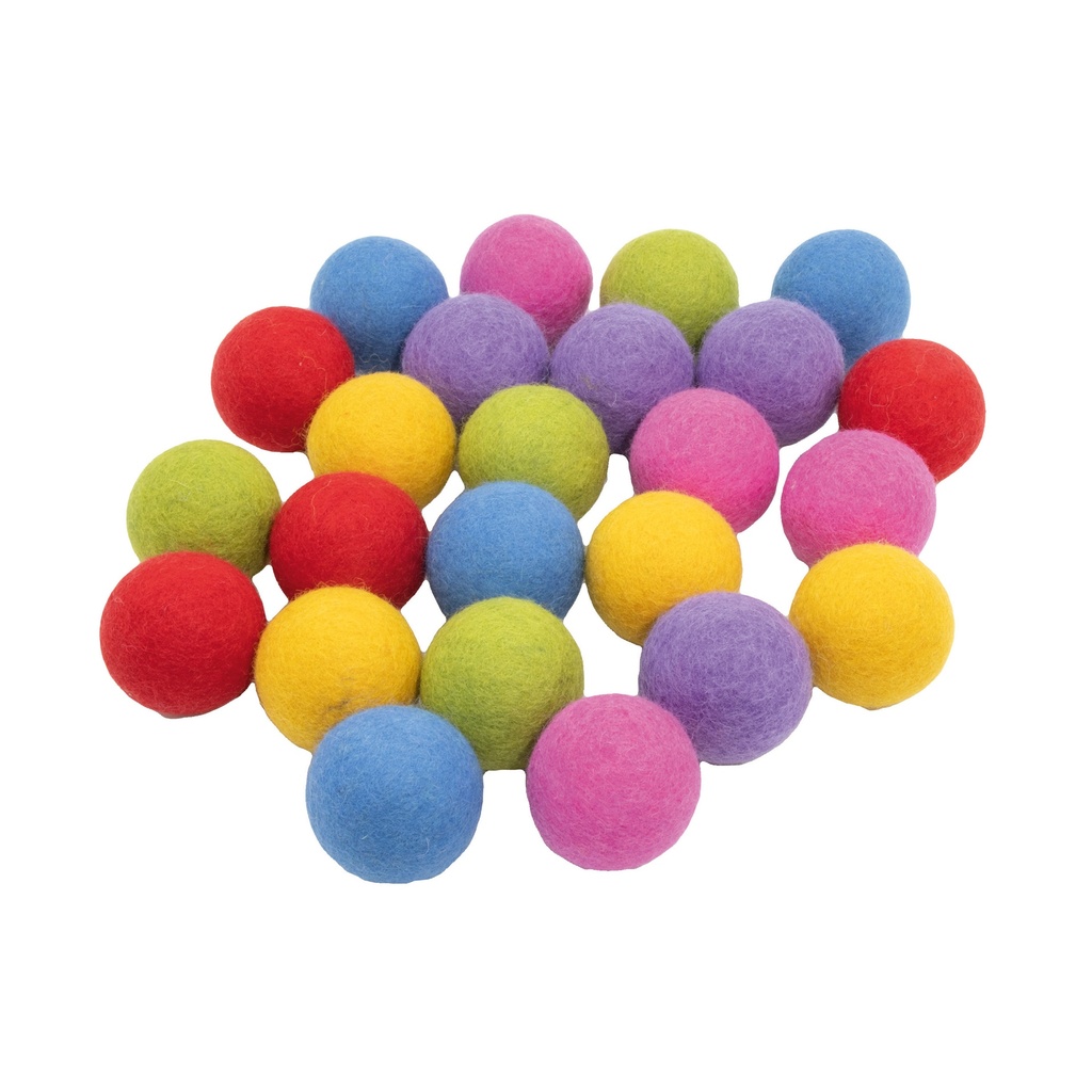 Filz-Kugeln - groß