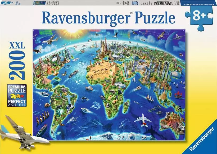 XXL Puzzle 200 Teile "Große weite Welt"