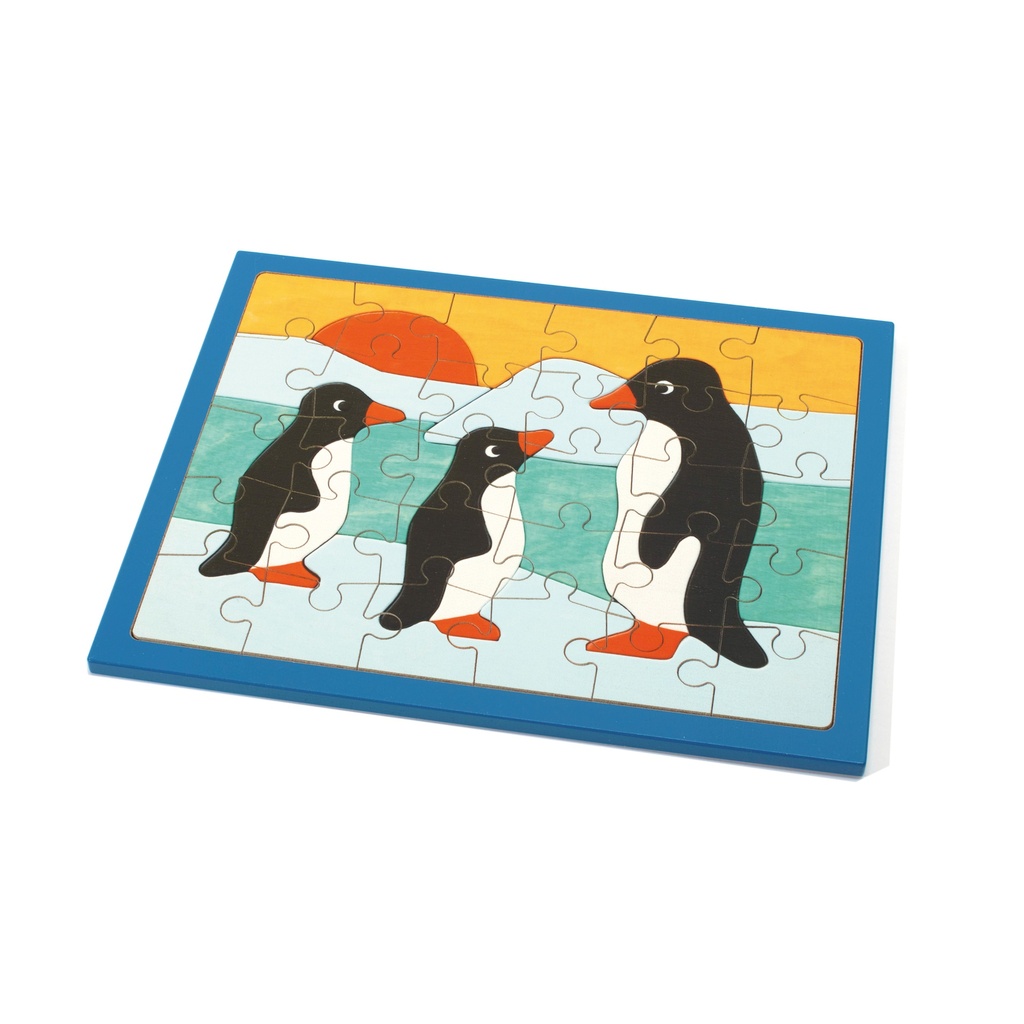 Holz-Puzzle - 30 Teile Pinguin