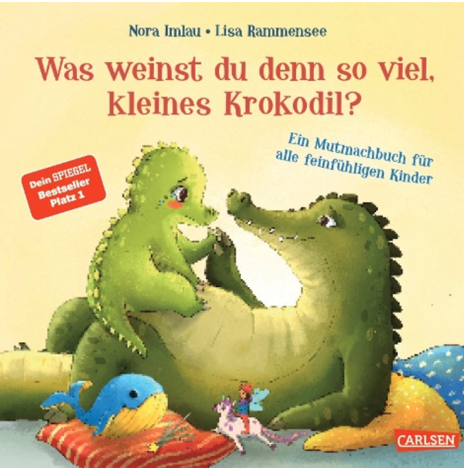 Was weinst du denn so viel, kleines Krokodil?