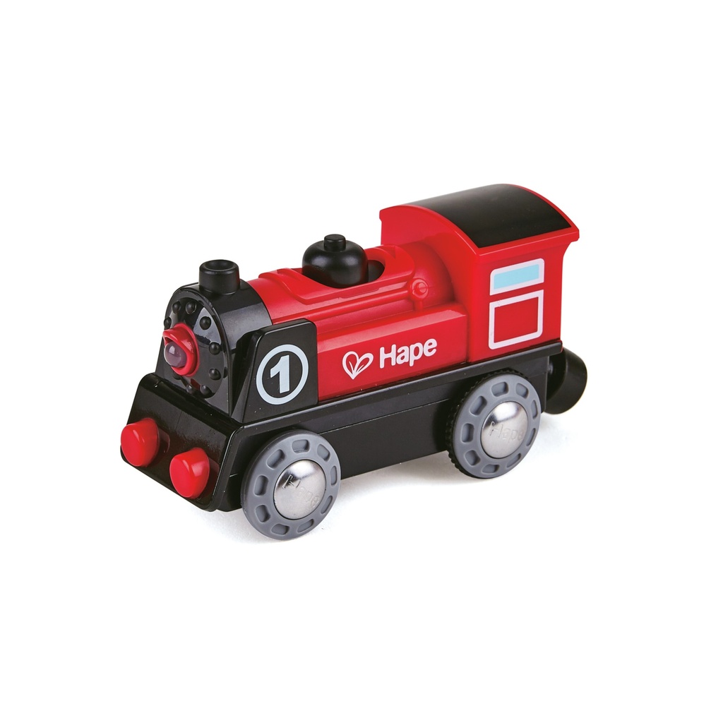 Eisenbahn Lokomotive mit Batterieanbtrieb