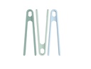 Silikon Pinzetten - 3er Set - grün/blau