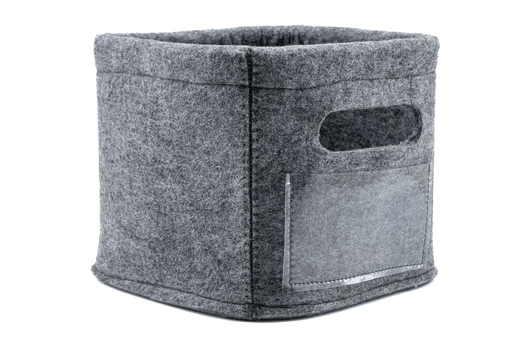 Materialkorb aus Filz 
