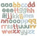 Silikon Alphabet Set - Kleinbuchstaben