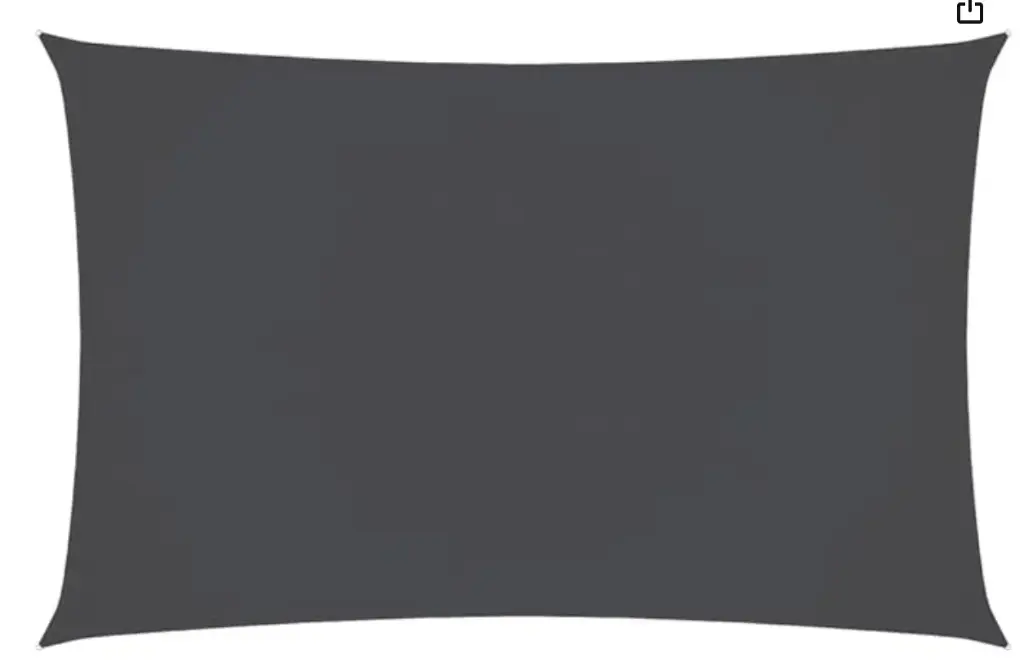 Sonnensegel 3x6m Wasserdicht mit 4 Ösen 