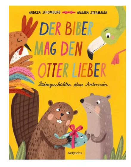 Der Biber mag den Otter lieber
