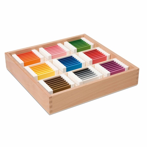 [W104472] Farbtäfelchen: Schattierungskasten mit 9 Farben