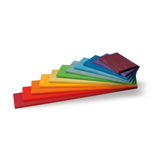 [103092] Regenbogen - Holzplatten - 11 Teile