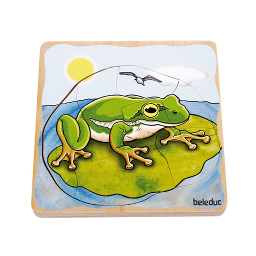 [104283] Lagenpuzzle "Frosch"