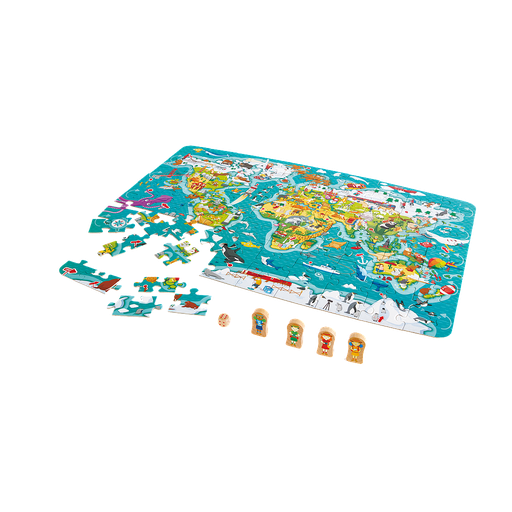 [104063] Puzzlespiel "Weltreise"