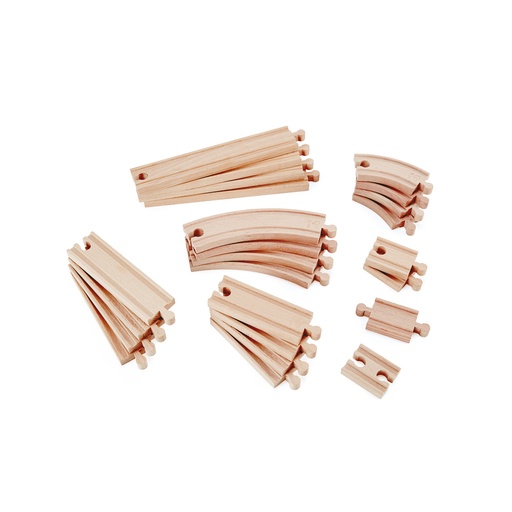 [103059] Eisenbahn Schienenbau Set - 96 Teile