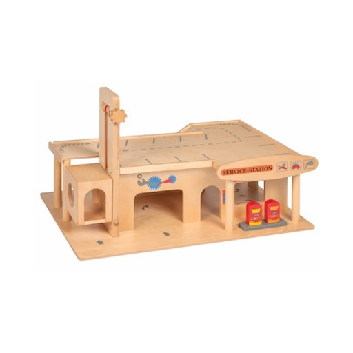 [105185] Parkgarage aus Holz
