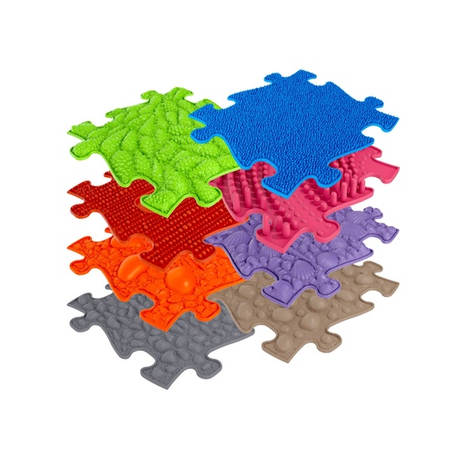 [106050] 3D Sensorik Matten - 8 Stück