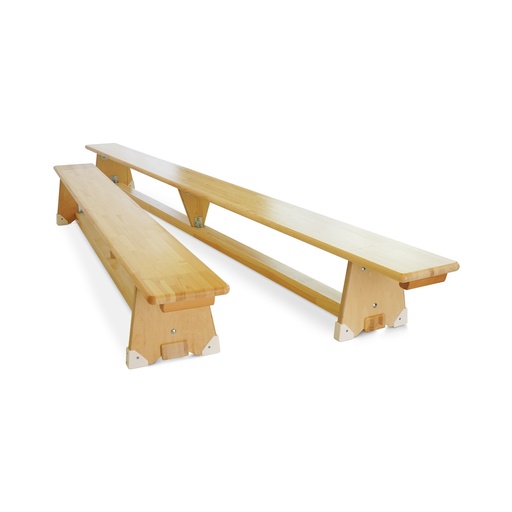 [107121] Turnbank natur 3m lang, Breite Ausführung (35cm hoch)