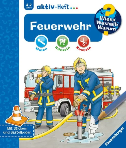 [978-3-473-32691-4] Wieso? Weshalb? Warum? aktiv-Heft 4-7 Jahre - Feuerwehr