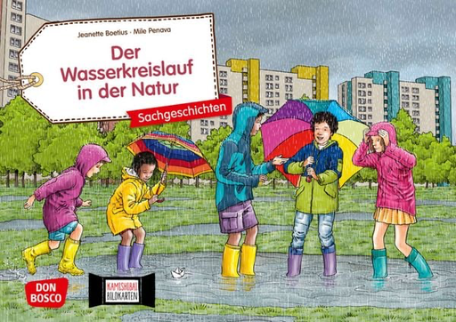 [4260179514890] Der Wasserkreislauf in der Natur Kamishibai Bildkartenset