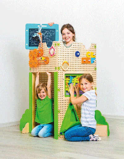 [103254W] Plug IT Spielhaus SET